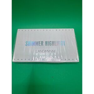 Langmanni Shimmer Highlight Palette Professional Makeup